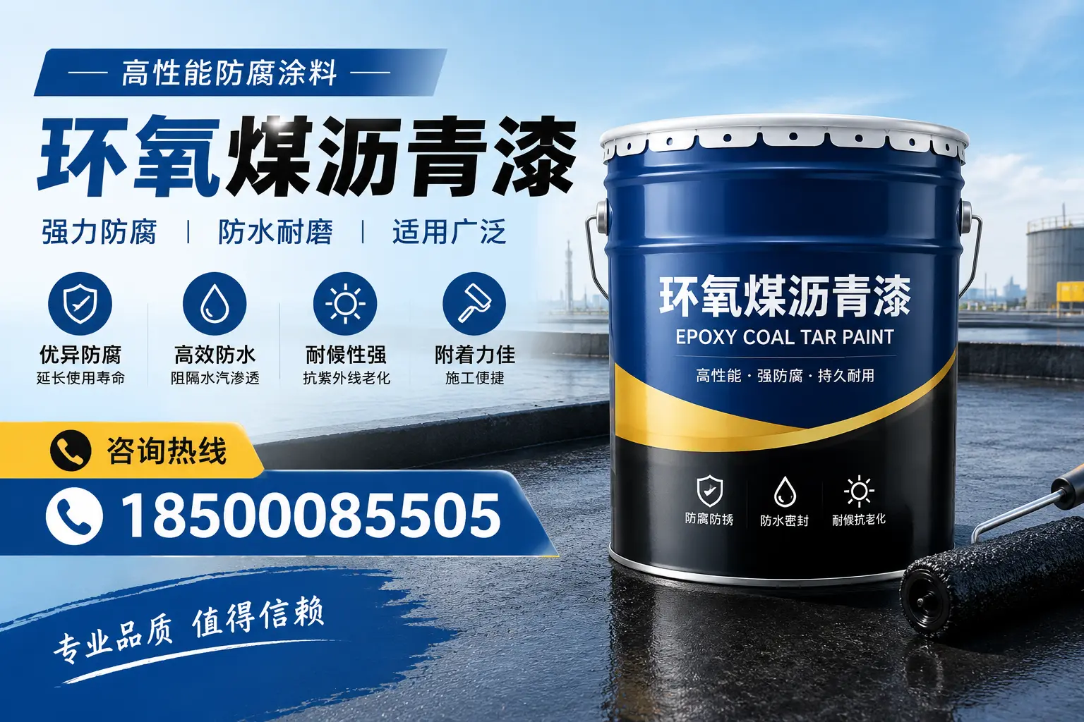 环氧煤沥青漆的主要成分与功能,嘉峪关用户深度了解